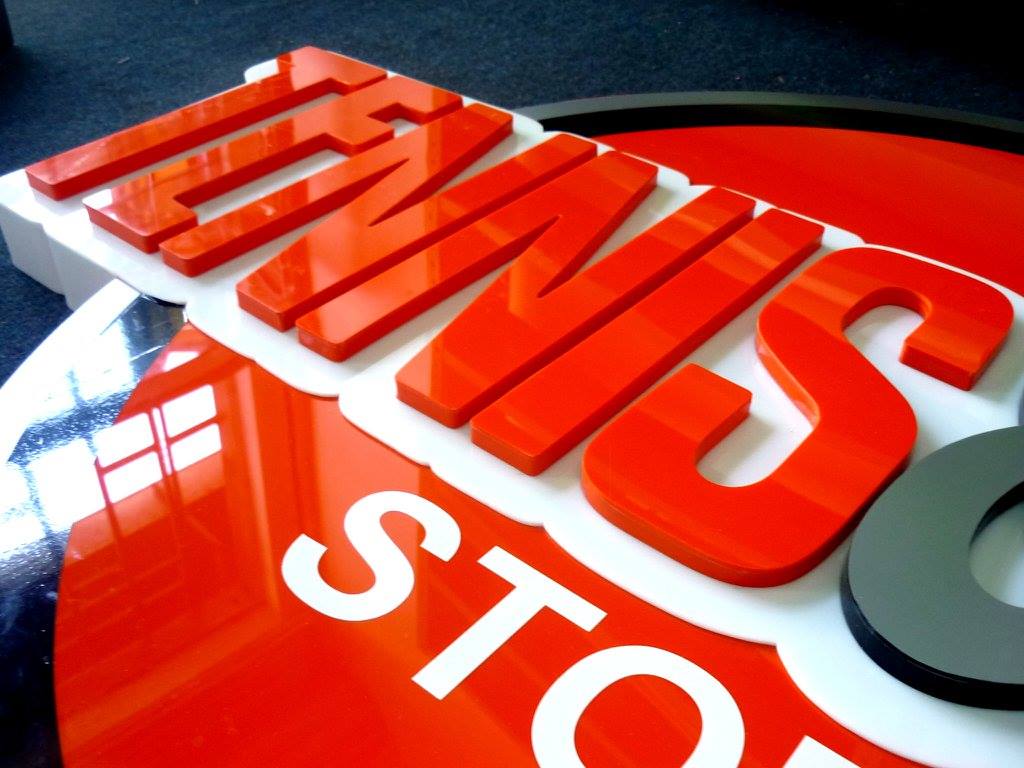031 | 3D acrylic logo with lighting