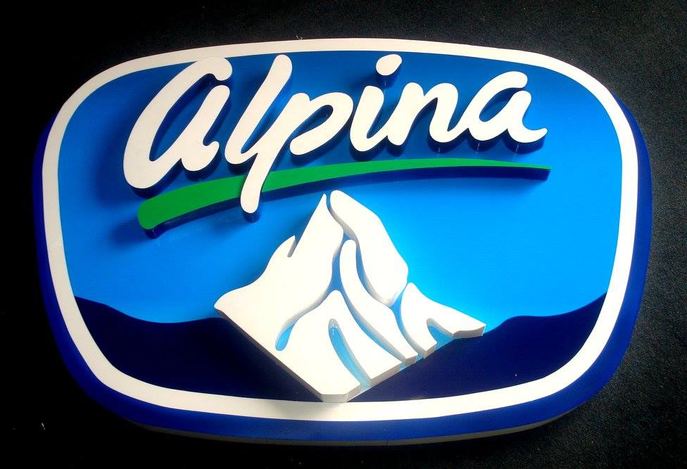 031 | 3D acrylic logo with lighting