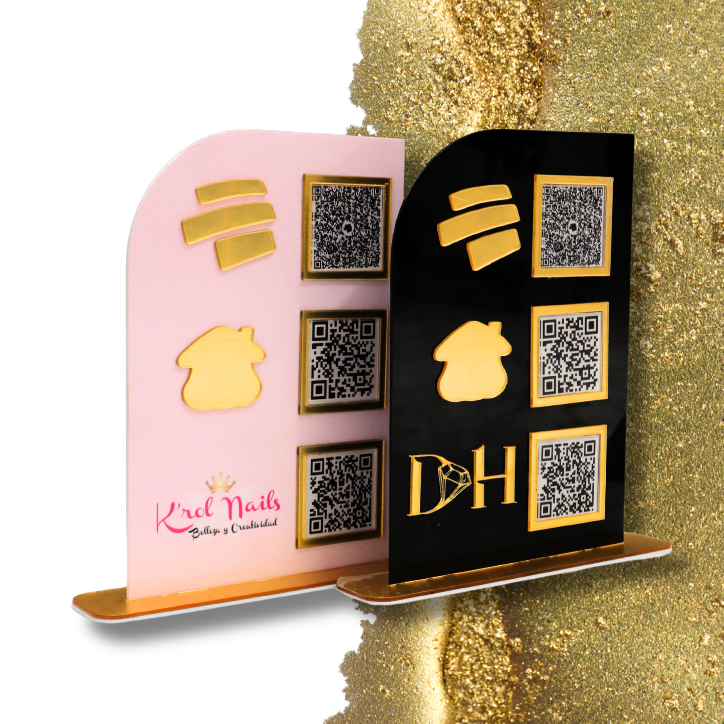 081 | Talker 3 QR codes Monica Gutierrez style