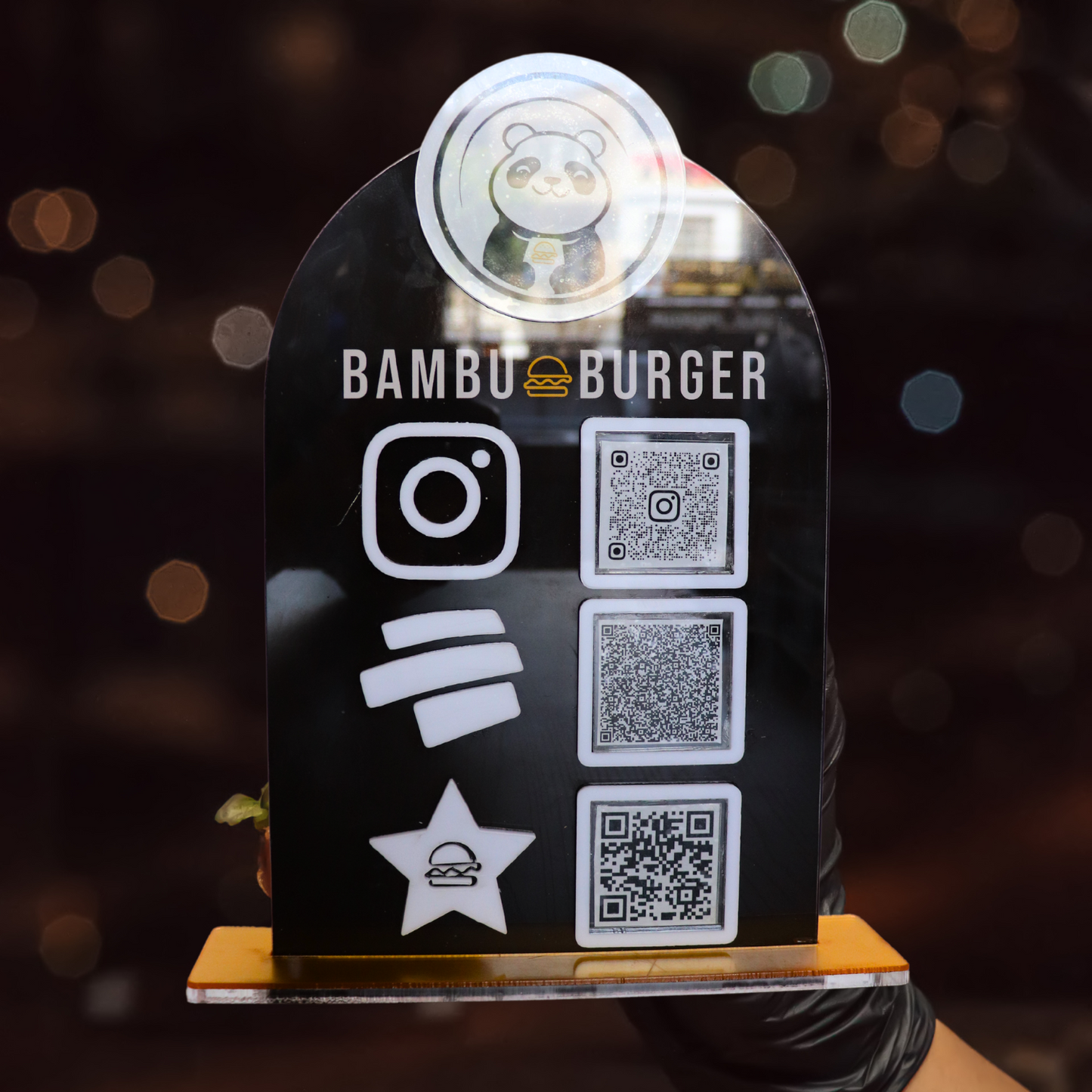 082 | Talker 3 Bambu Burger style QR codes