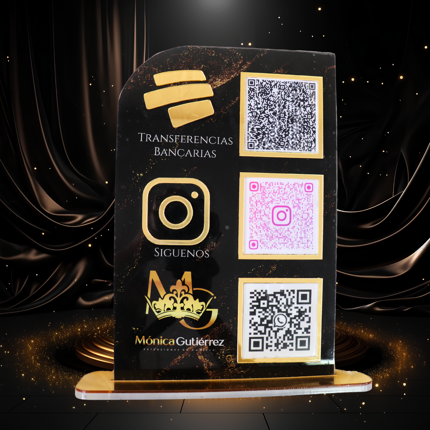 081 | Talker 3 QR codes Monica Gutierrez style