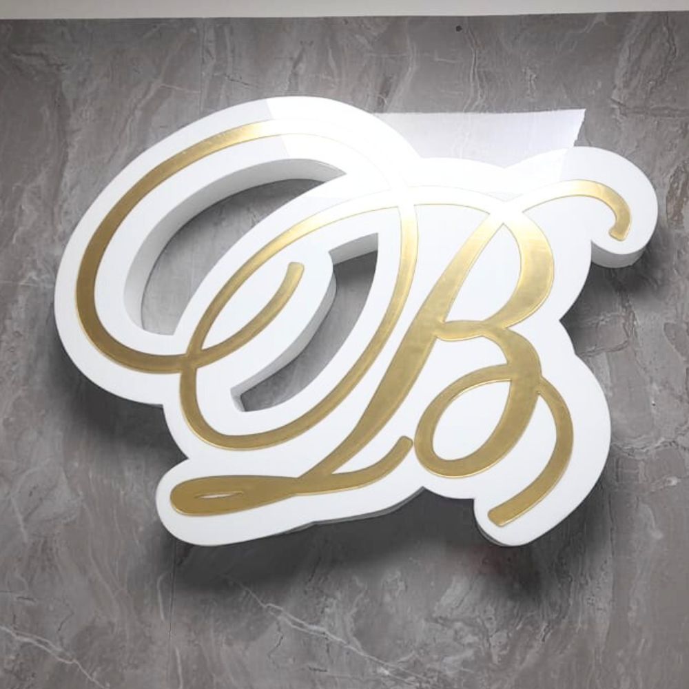 031 | 3D acrylic logo with lighting