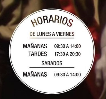 046 | Adhesivo horario de atención