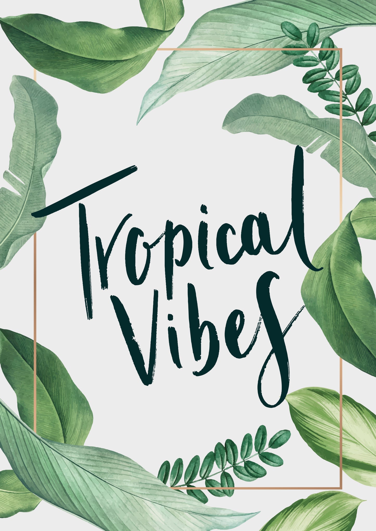 094 | Tropical Leaves Murals