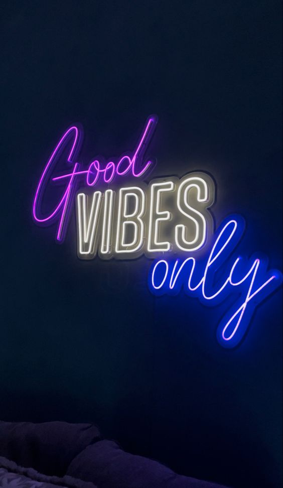 065 | Neon Good Vibes Only Double