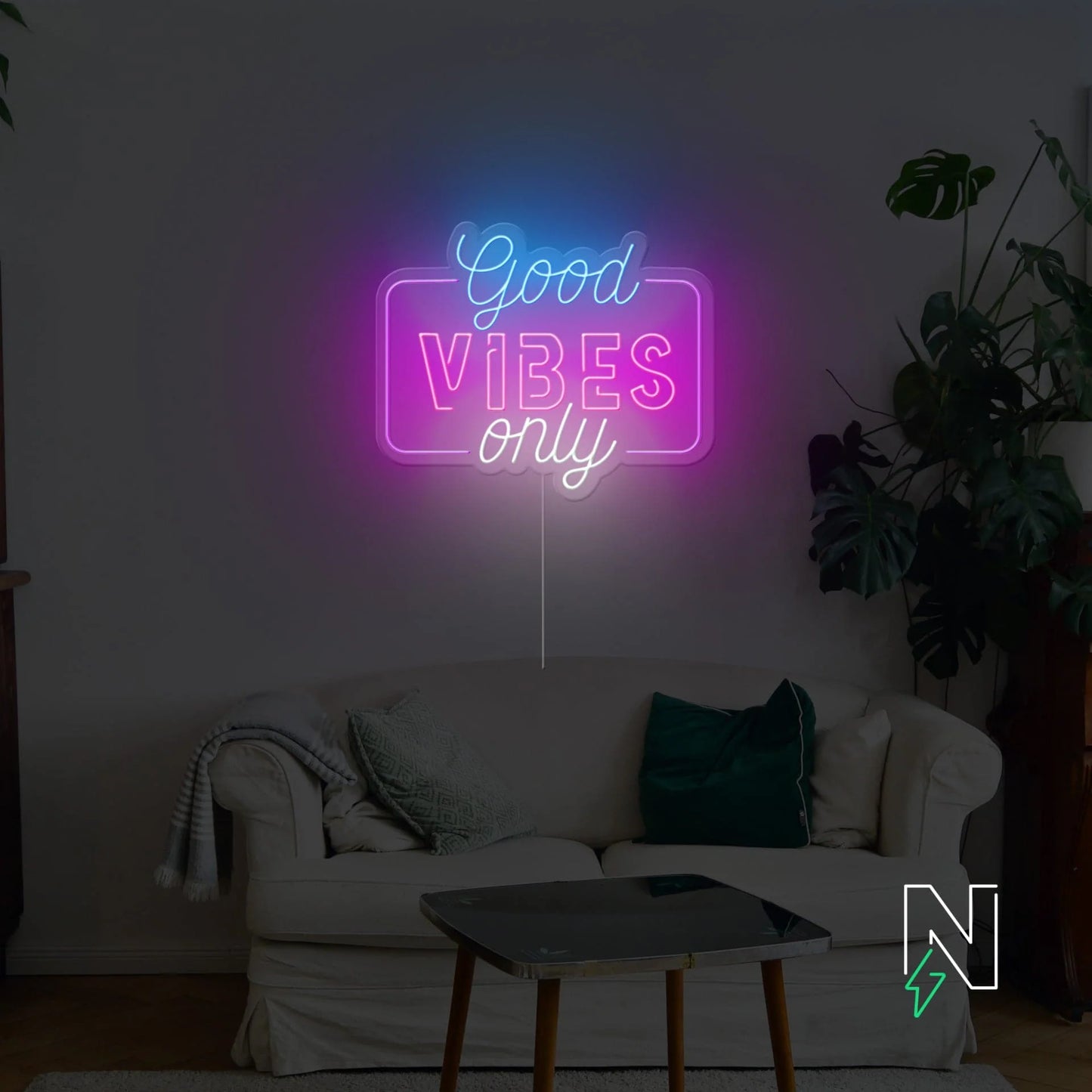 065 | Neon Good Vibes Only Double