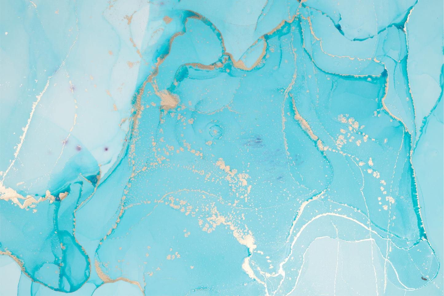 008 | Turquoise Marble Stickers