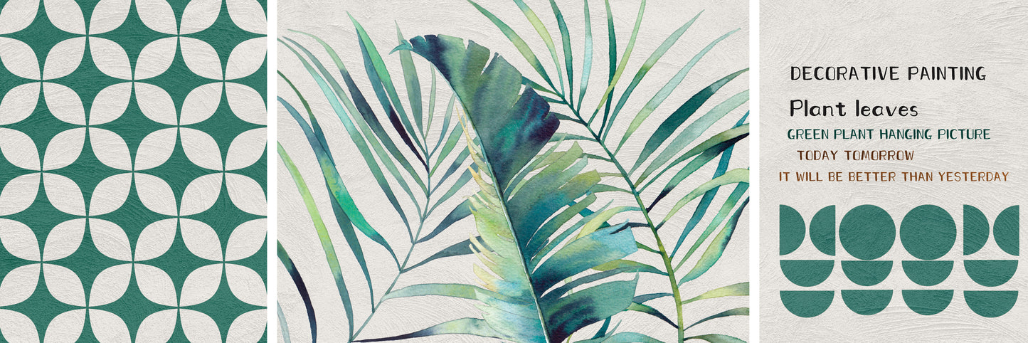 094 | Tropical Leaves Murals
