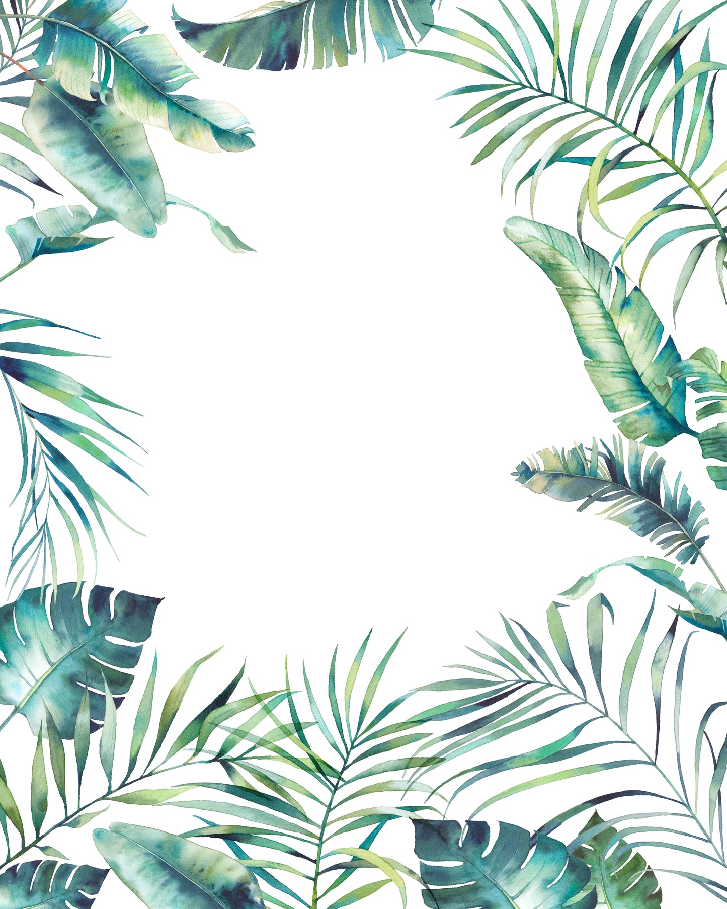 094 | Tropical Leaves Murals