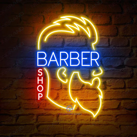 063 | Neon Barber Shop