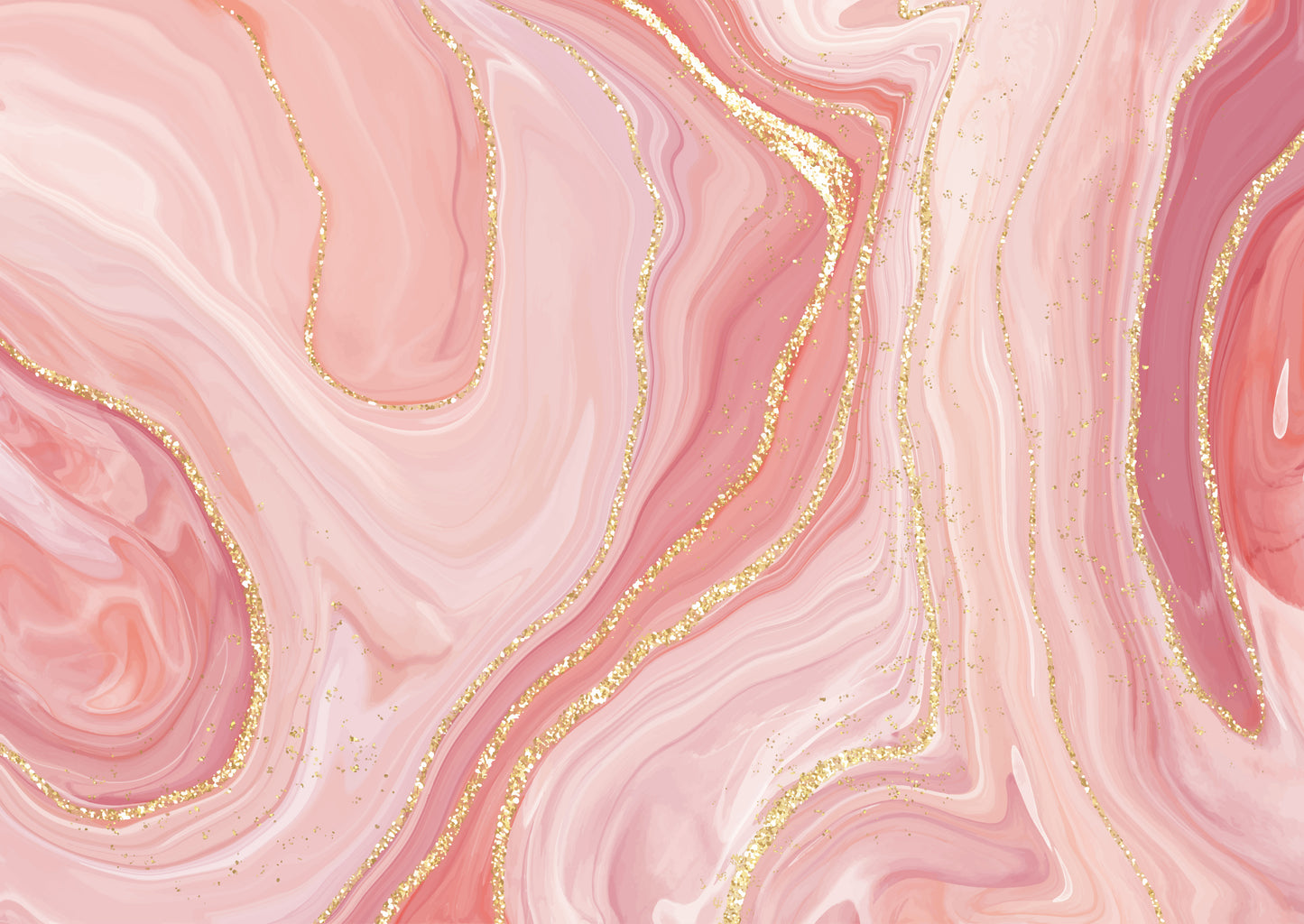 007 | Pink Marble Stickers