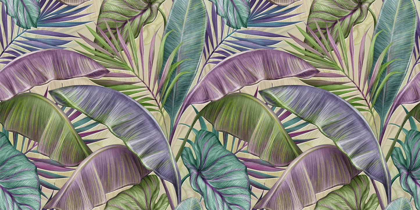 094 | Tropical Leaves Murals