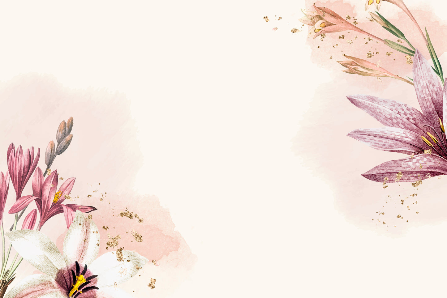 093 | Pink Amaryllis Murals