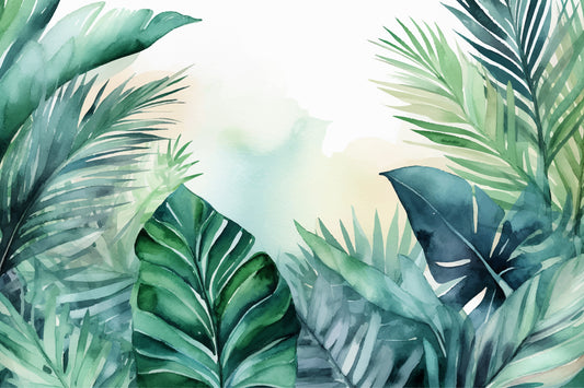 094 | Tropical Leaves Murals