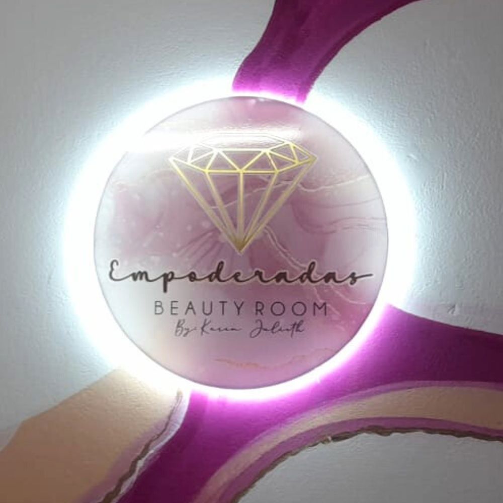 026 | 3mm acrylic circular logo with lighting